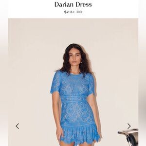 Saylor darian dress NWOT